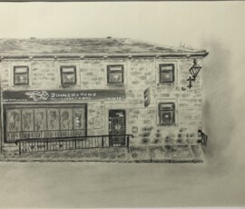 All Saddleworth Art For Sale Dinnerstones - size - 12” x 8” price: £99