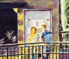 All Saddleworth Art For Sale Musing at MUSE - size: 12” x 8” - Price: £99